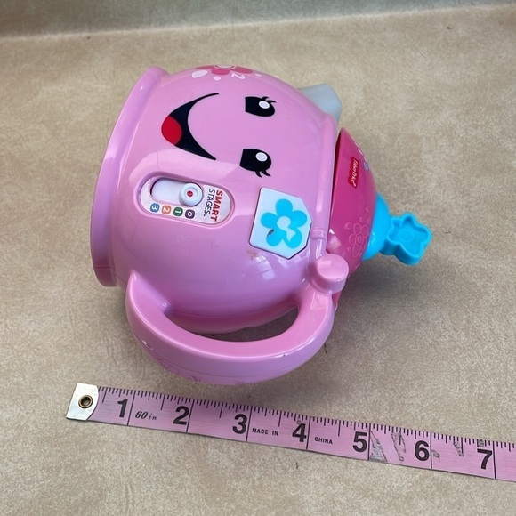 Fisher-Price Smart Stages Pink Tea Cup & 2 Pink Cups - Picture 10 of 10